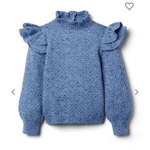 Jamie and Jack Ruffle Neck Sweater
